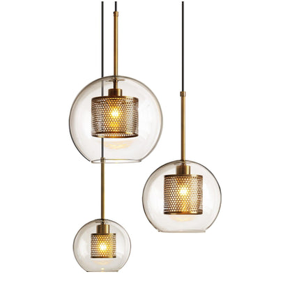 Combined Chiswick Glass Hanging light Pendant Light