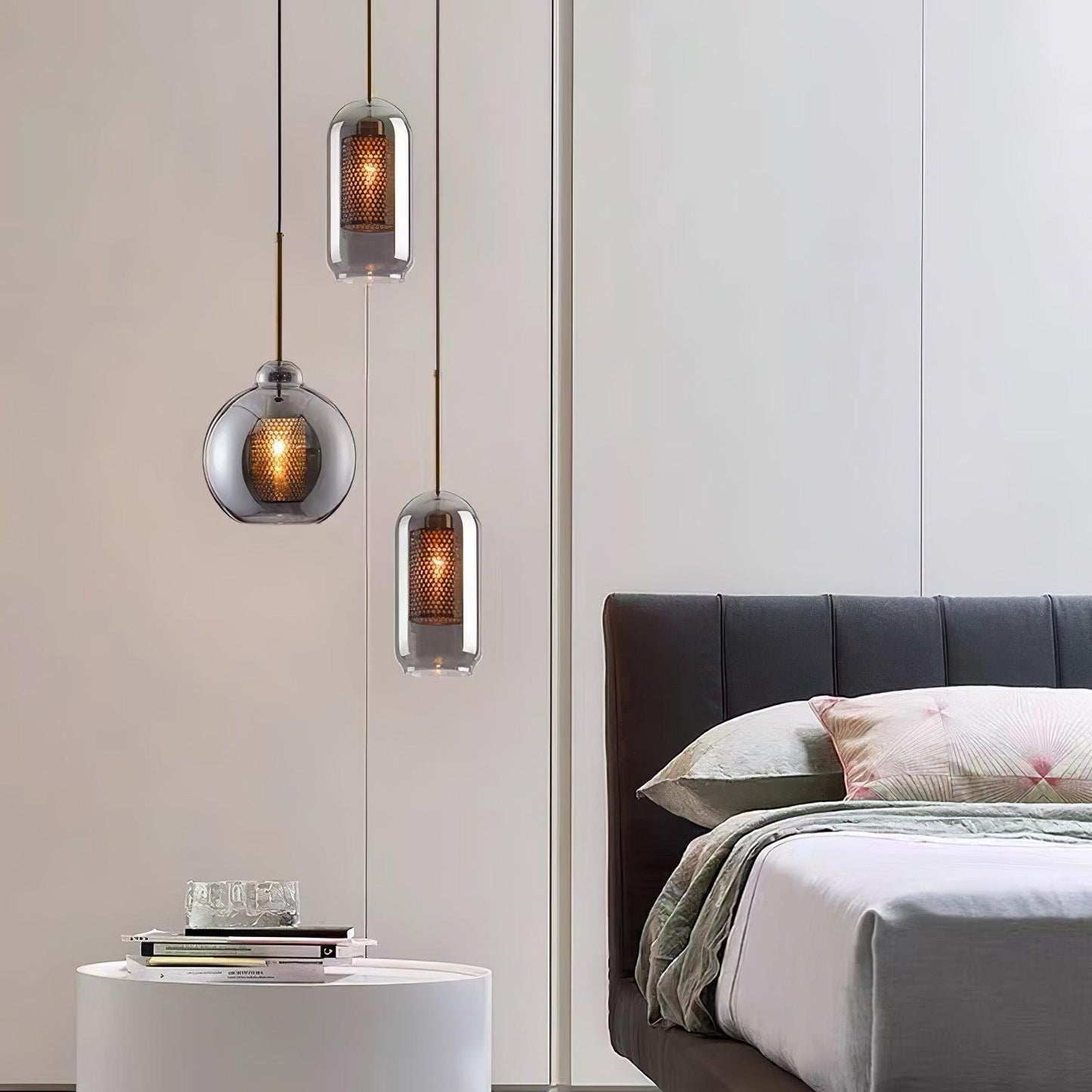 Combined Chiswick Glass Hanging light Pendant Light