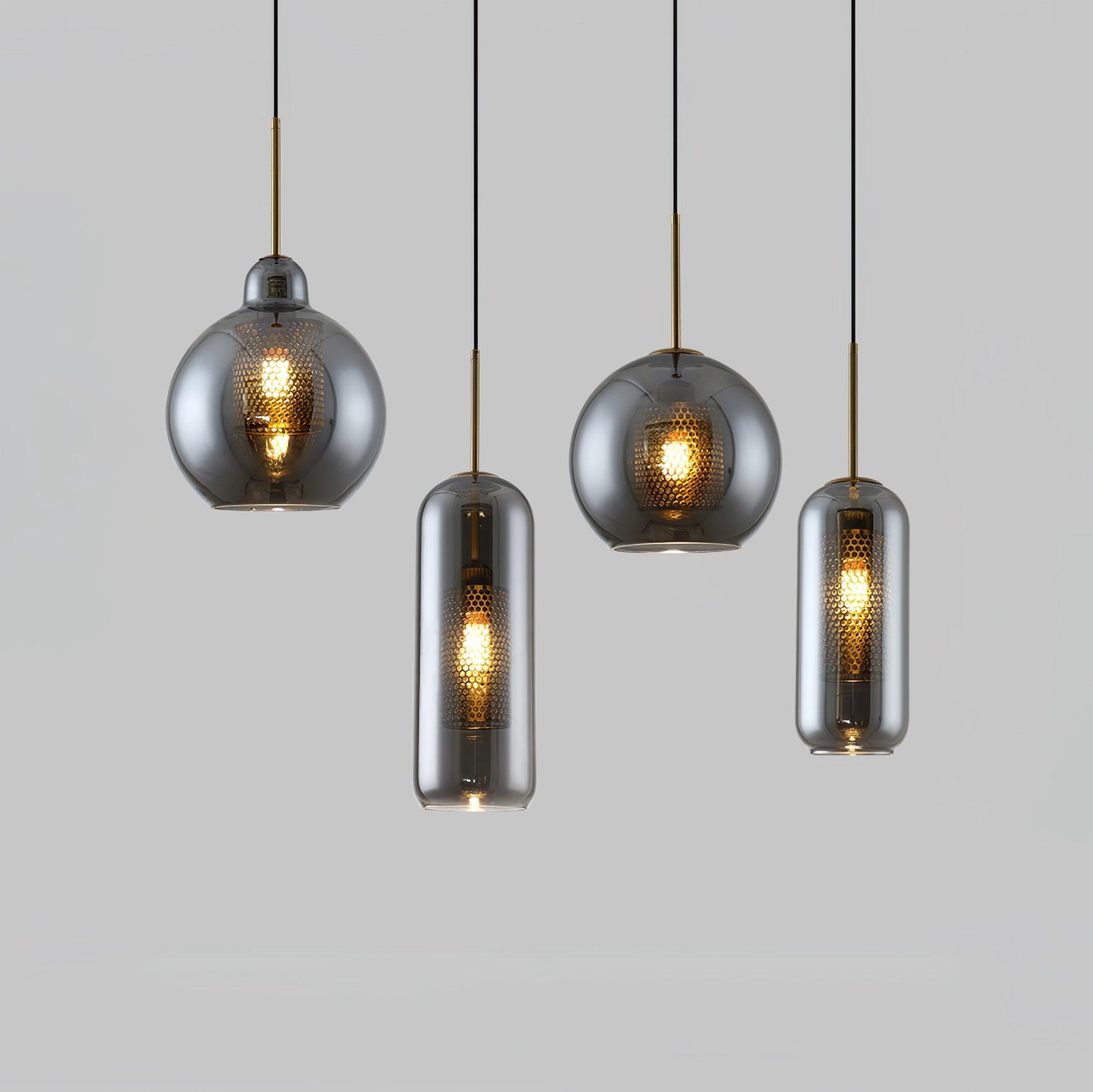 Combined Chiswick Glass Hanging light Pendant Light