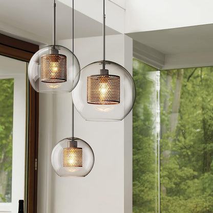 Combined Chiswick Glass Hanging light Pendant Light