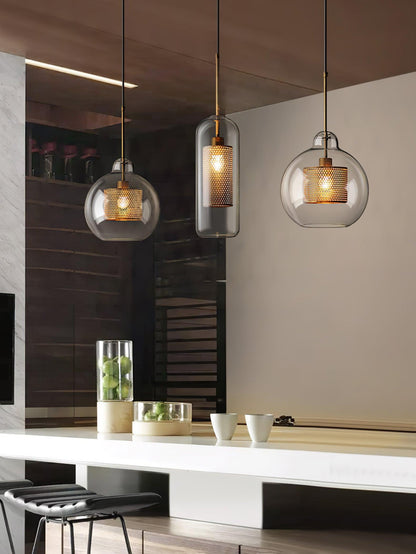 Combined Chiswick Glass Hanging light Pendant Light