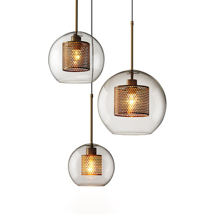 Combined Chiswick Glass Hanging light Pendant Light