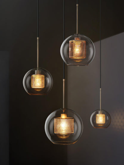 Combined Chiswick Glass Hanging light Pendant Light