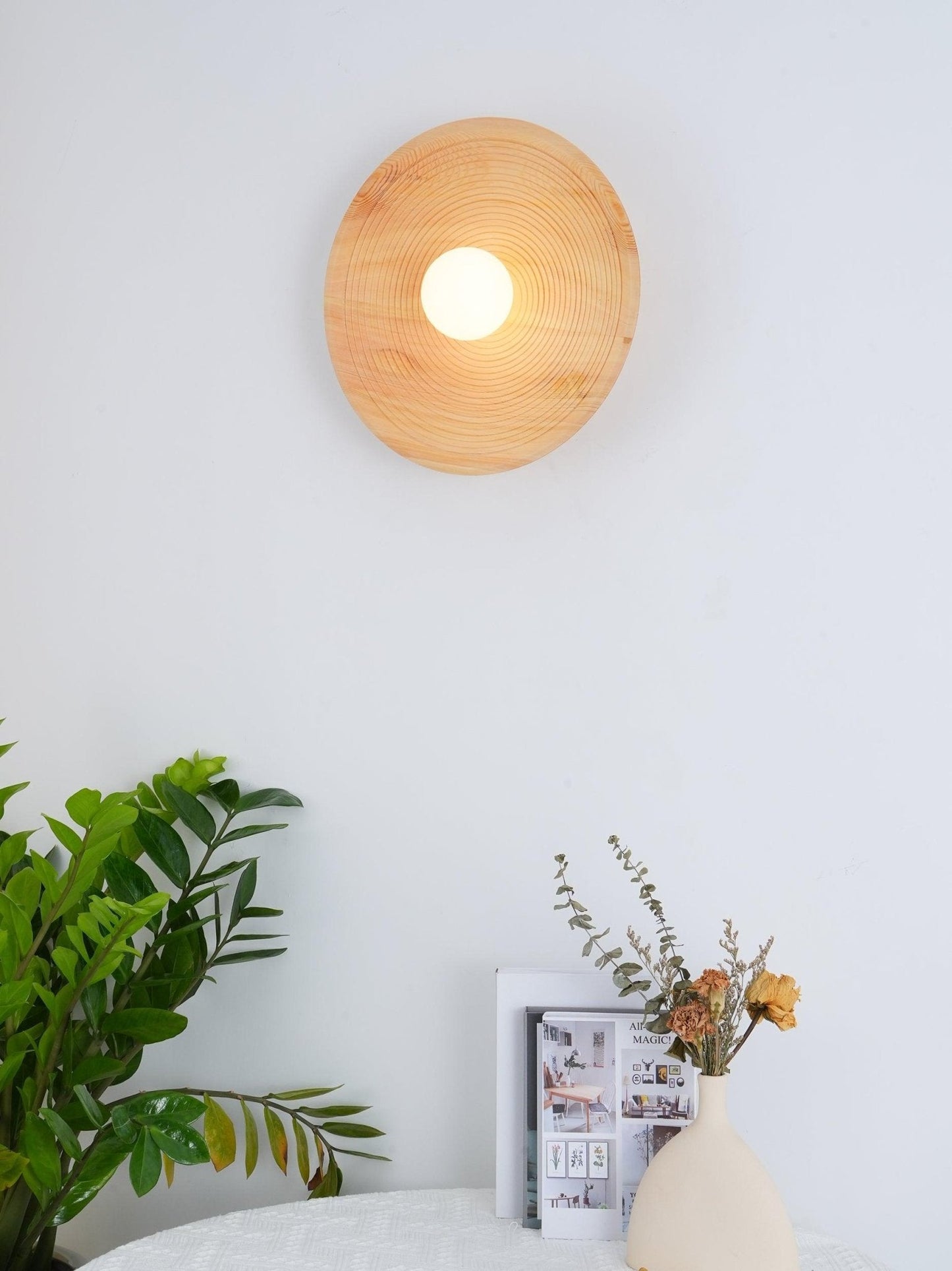 Lumina Contour Wooden Wall light Sconce