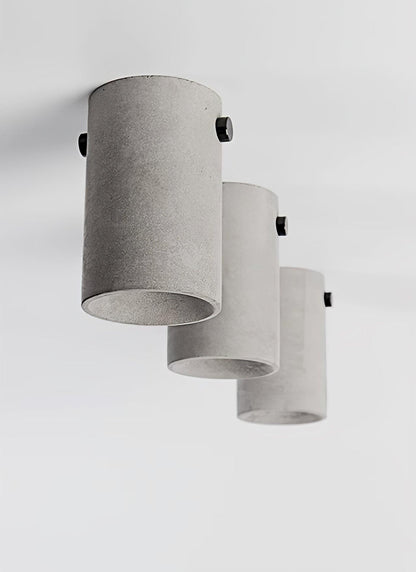 Concrete Ceiling-mounted light Ceiling Lamp