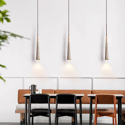 Concrete Pleated Drop light Pendant Lamp