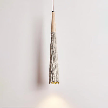 Concrete Pleated Drop light Pendant Lamp