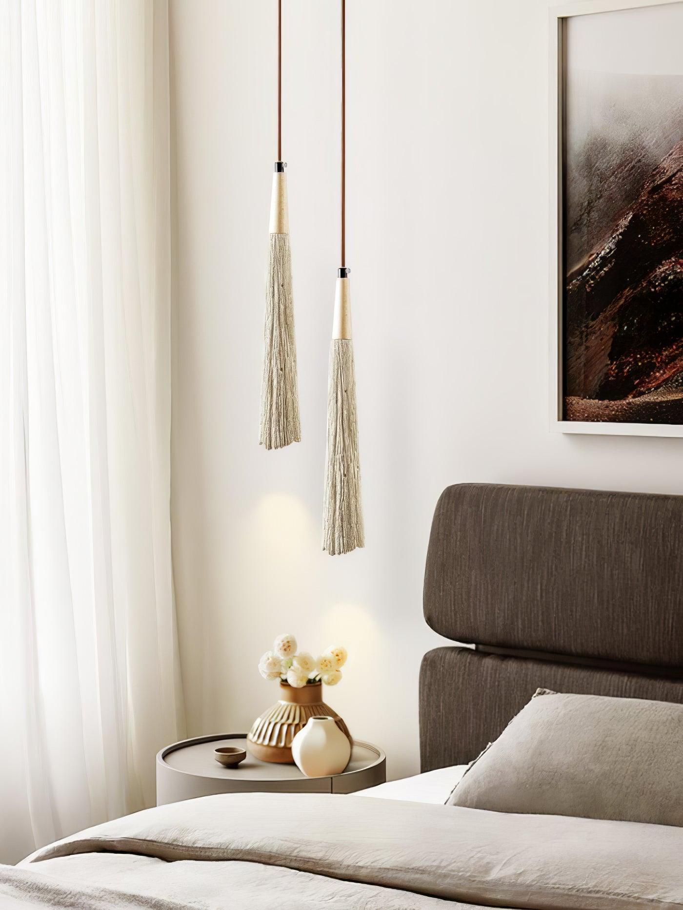 Concrete Pleated Drop light Pendant Lamp