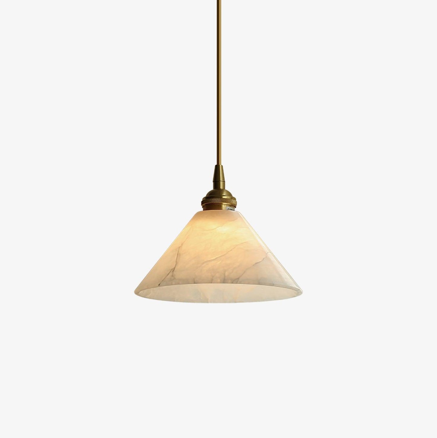 Conical Brass Drop light Pendant Lamp