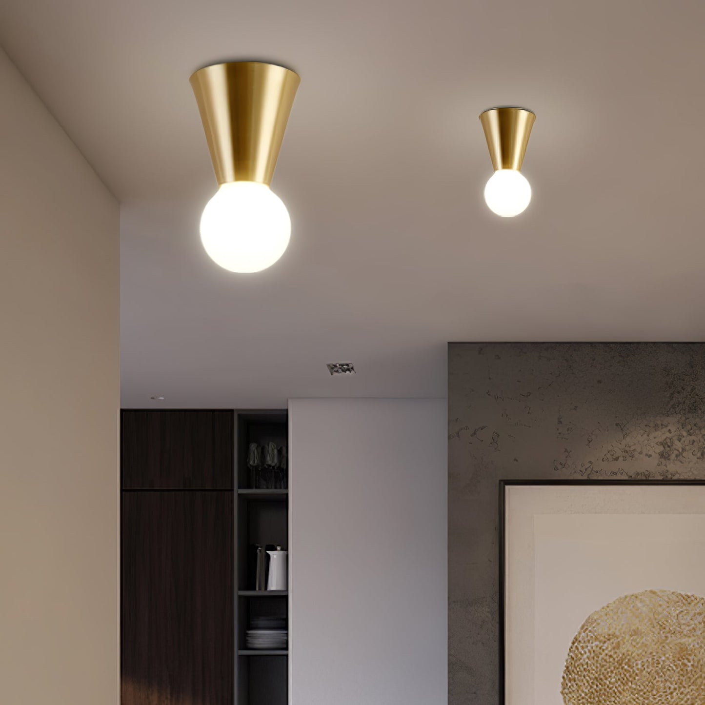 Conical Overhead fixture Ceiling Lamp