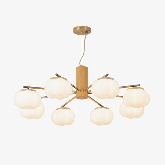 Cotton Balls Candelabrum Chandelier