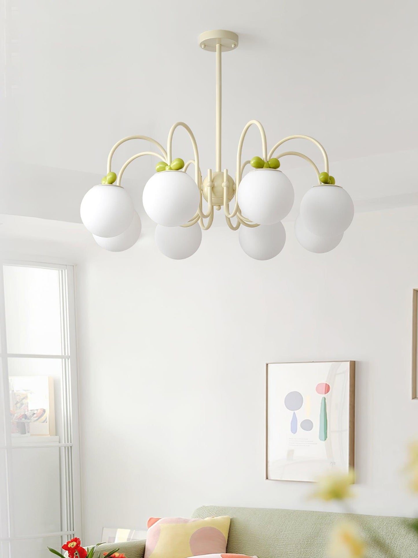 Cream Cherry Pendant light Chandelier