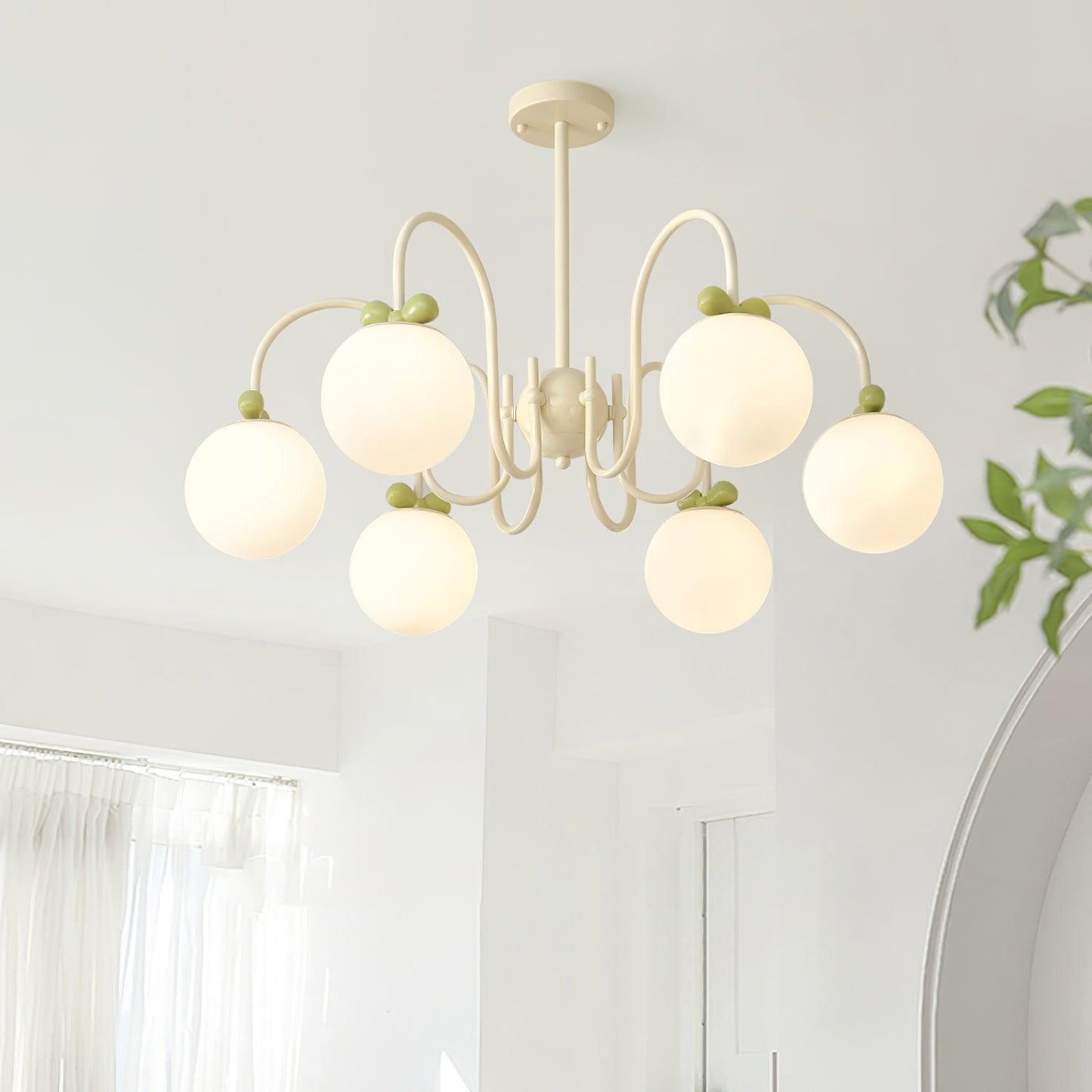 Cream Cherry Pendant light Chandelier