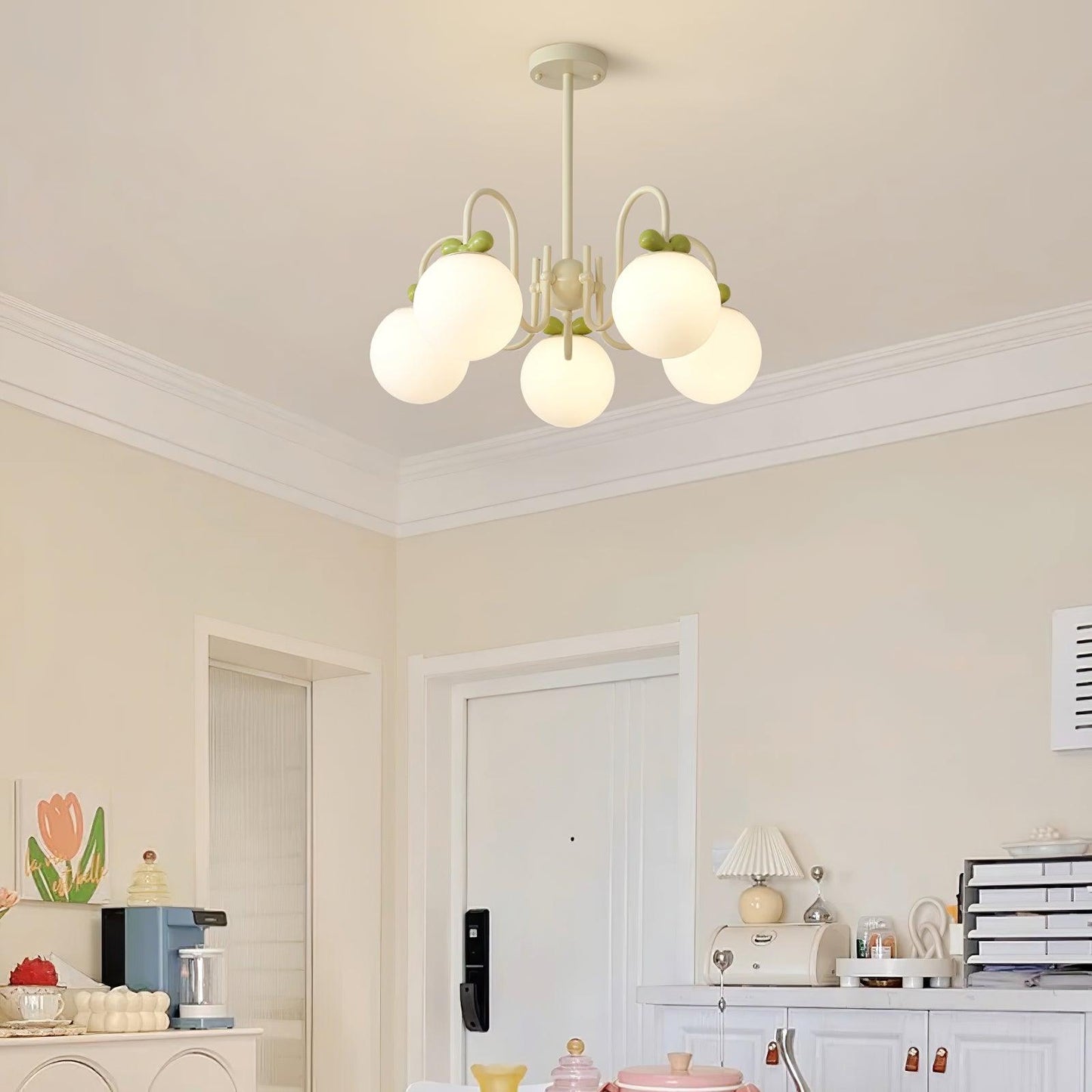 Cream Cherry Pendant light Chandelier