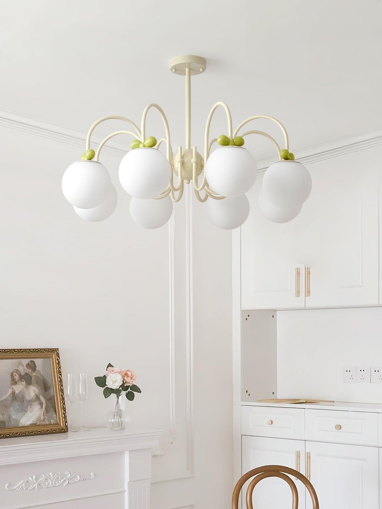 Cream Cherry Pendant light Chandelier