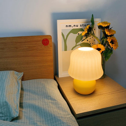 Creamy Mushroom Reading light Table Lamp