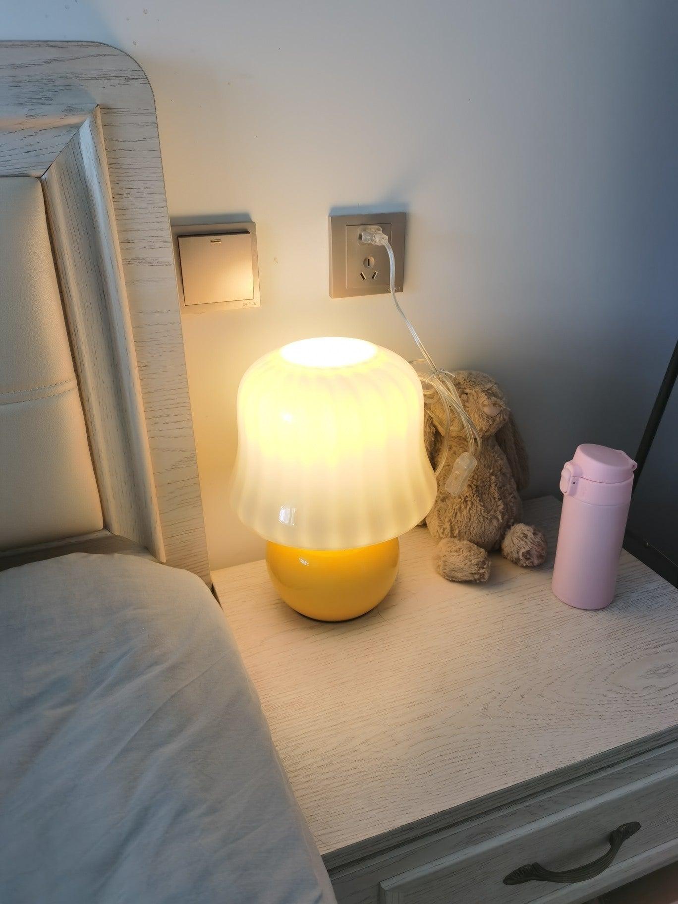 Creamy Mushroom Reading light Table Lamp