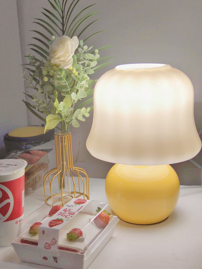 Creamy Mushroom Reading light Table Lamp