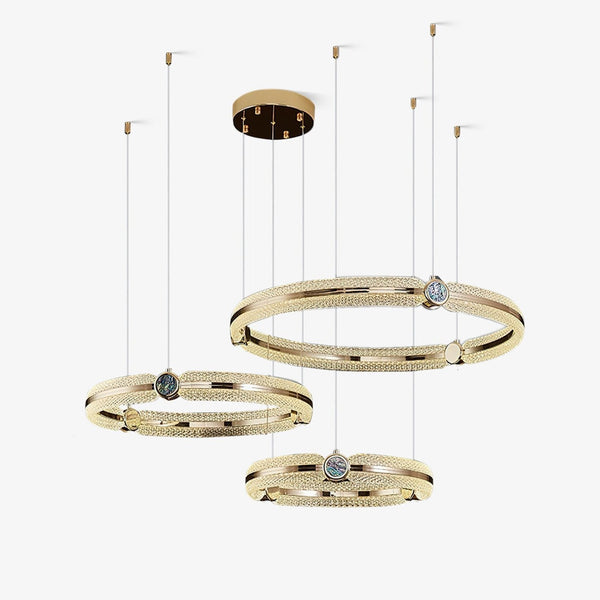 Creative Ring Gasolier Chandelier