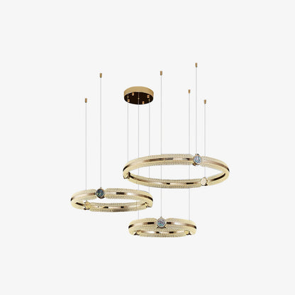 Creative Ring Gasolier Chandelier