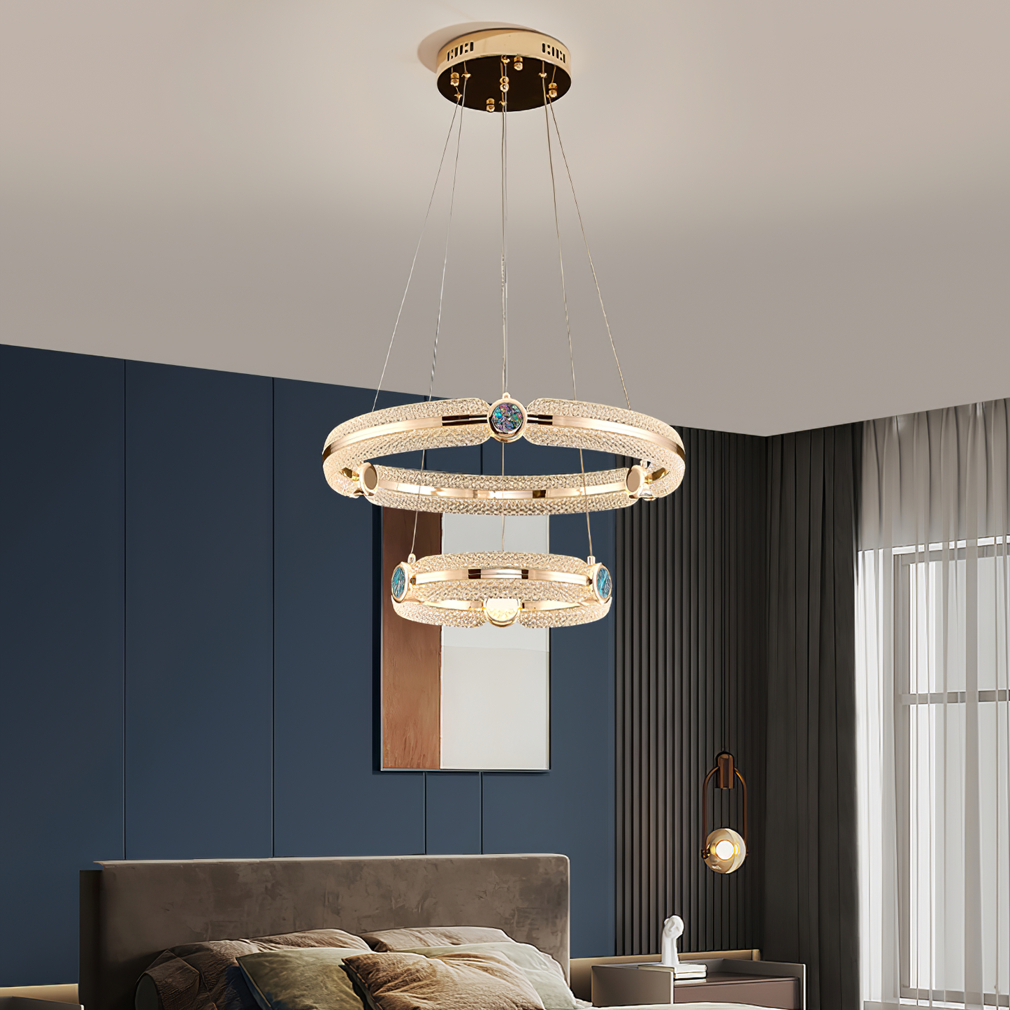 Creative Ring Gasolier Chandelier