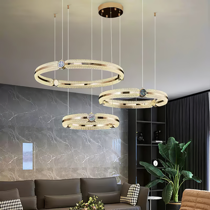 Creative Ring Gasolier Chandelier