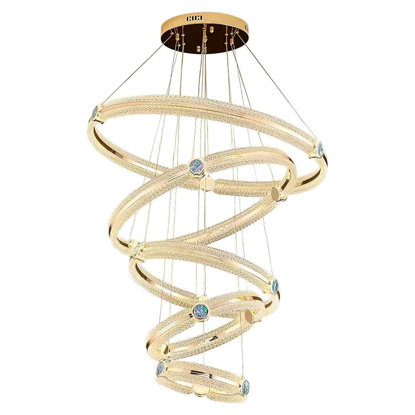 Creative Ring Gasolier Chandelier