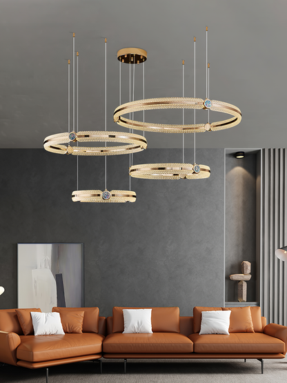 Creative Ring Gasolier Chandelier