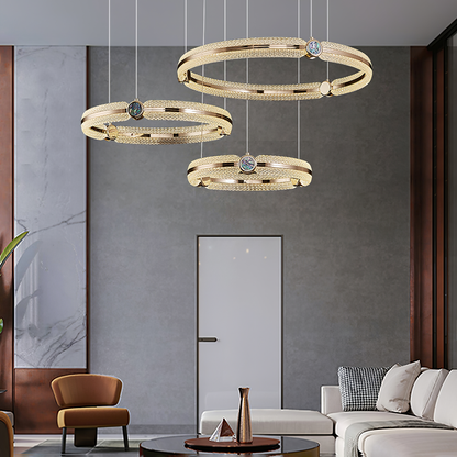 Creative Ring Gasolier Chandelier