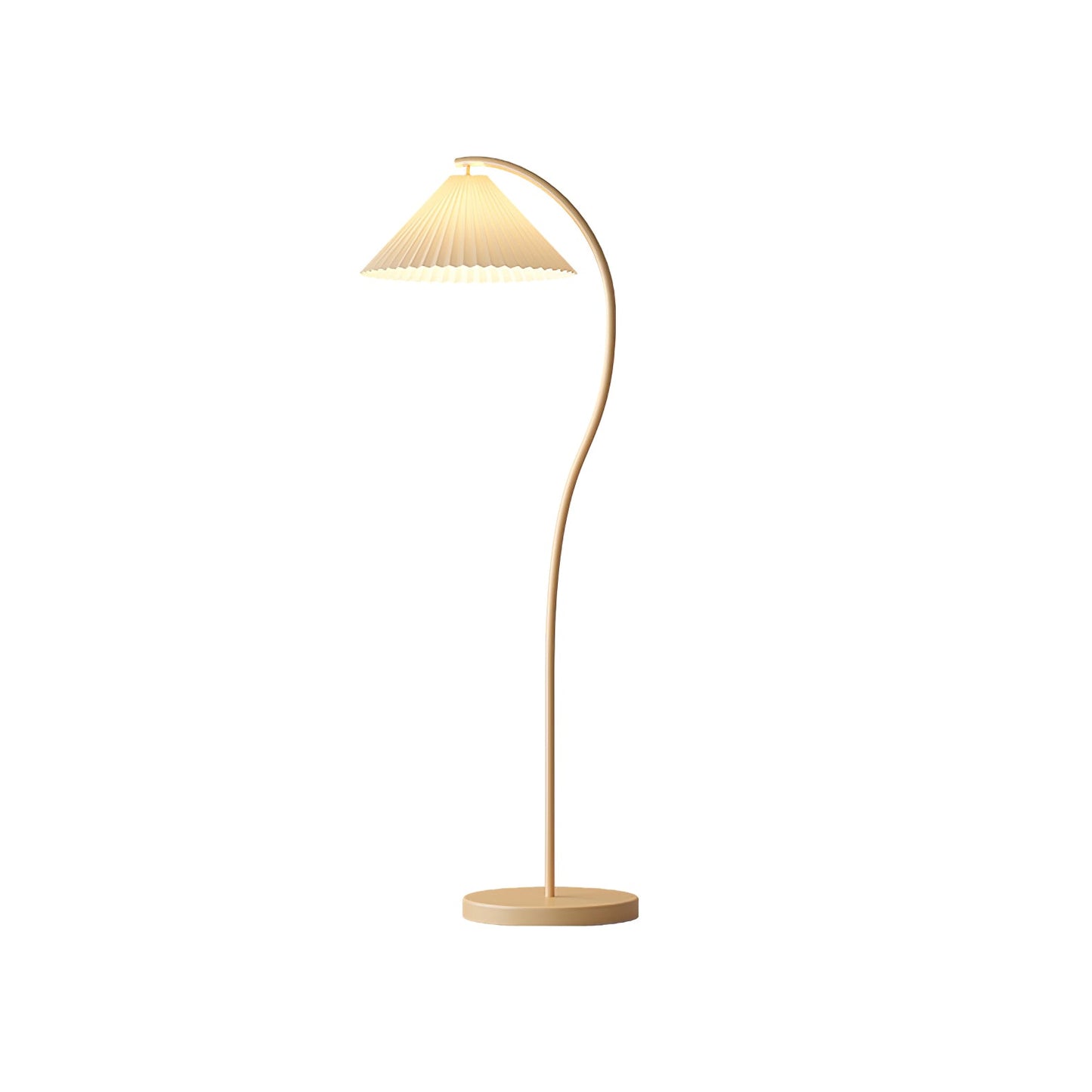 Crescini Pleated Free-standing Lamp Floor Lamp