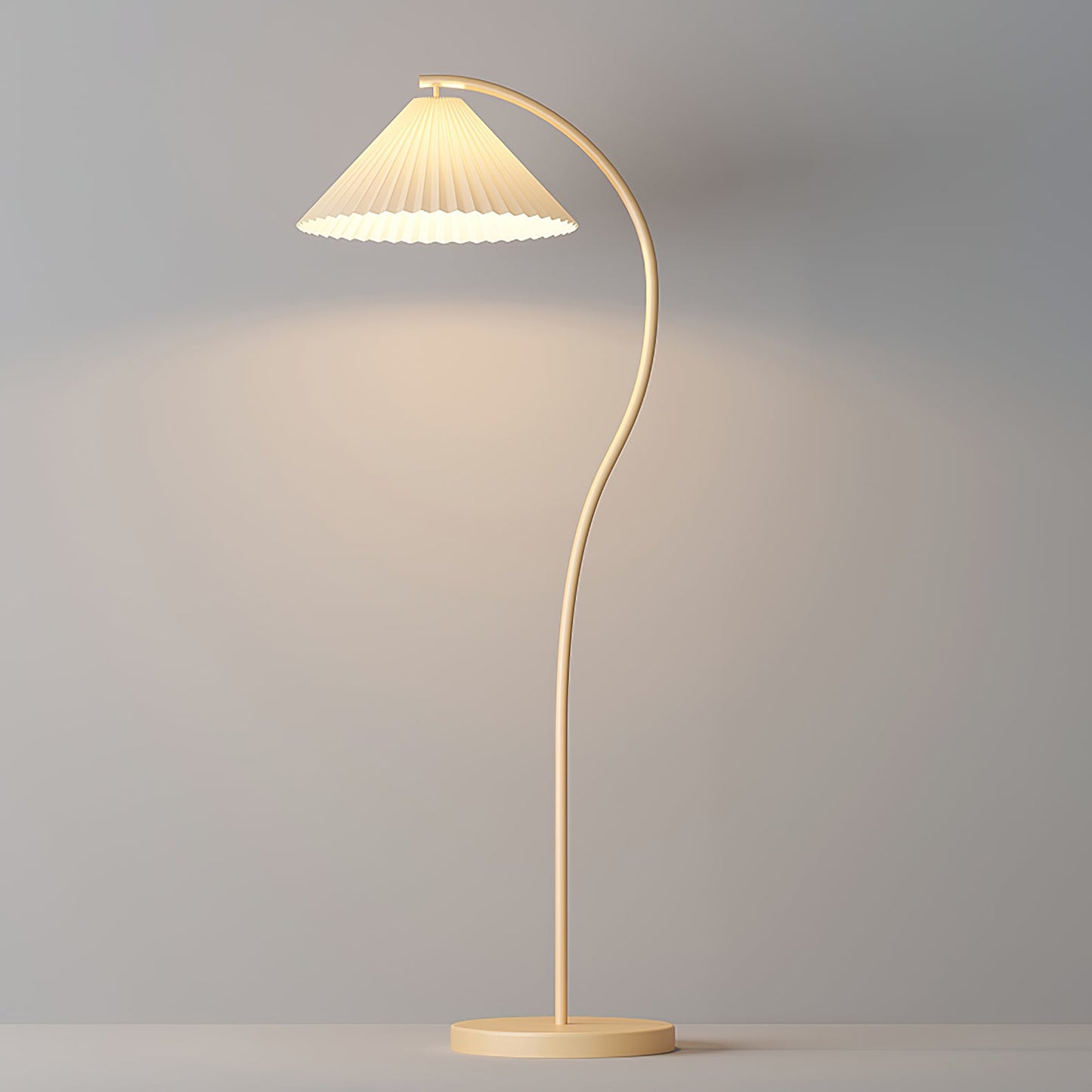 Crescini Pleated Free-standing Lamp Floor Lamp