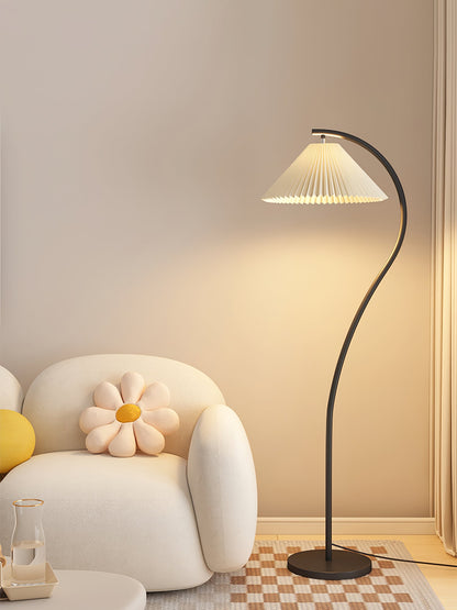 Crescini Pleated Free-standing Lamp Floor Lamp