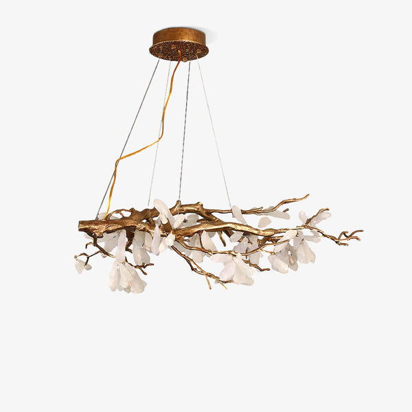 Crushed Natural Stone Ceiling fixture Chandelier