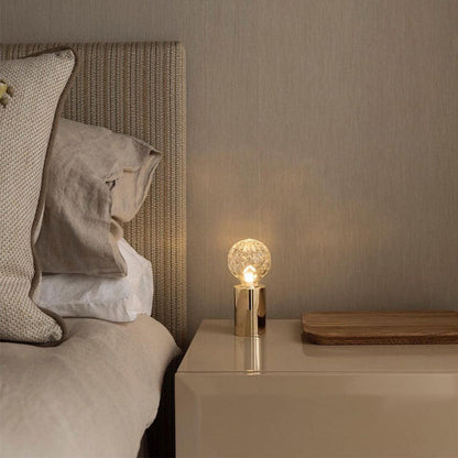 Crystal Bulb Nightstand lamp Table Lamp