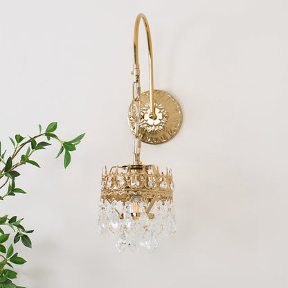 Crystal Crown Wall-mounted light Sconce