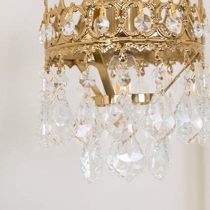 Crystal Crown Wall-mounted light Sconce