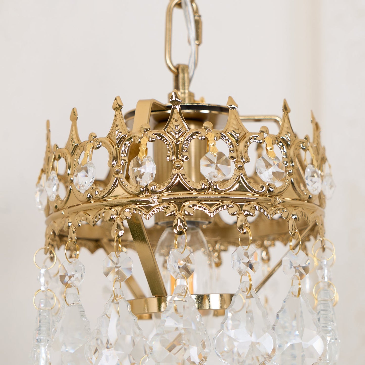 Crystal Crown Wall-mounted light Sconce