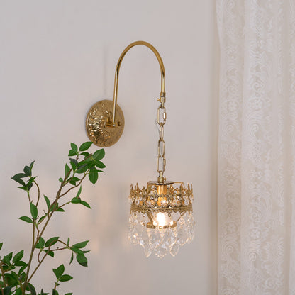 Crystal Crown Wall-mounted light Sconce