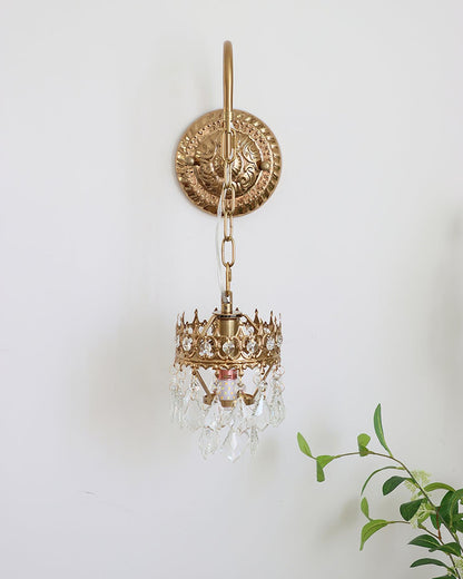 Crystal Crown Wall-mounted light Sconce