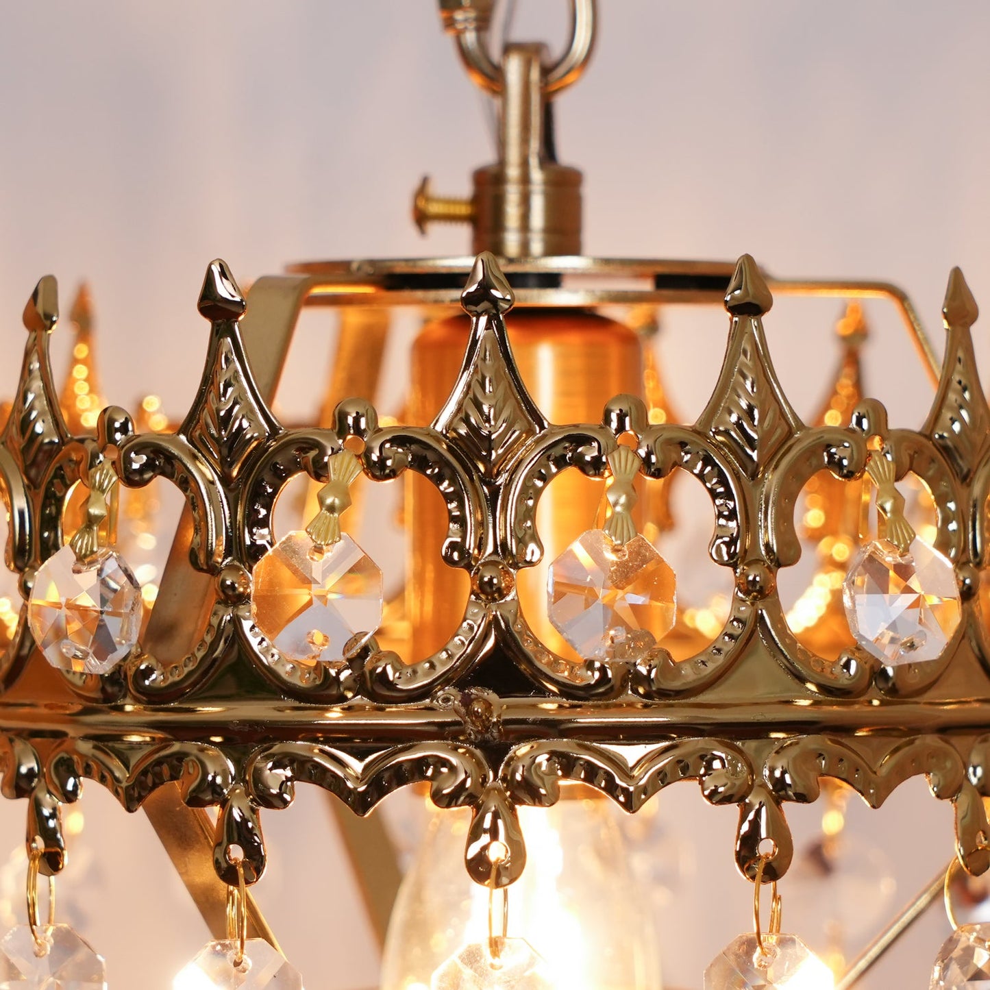 Crystal Crown Wall-mounted light Sconce