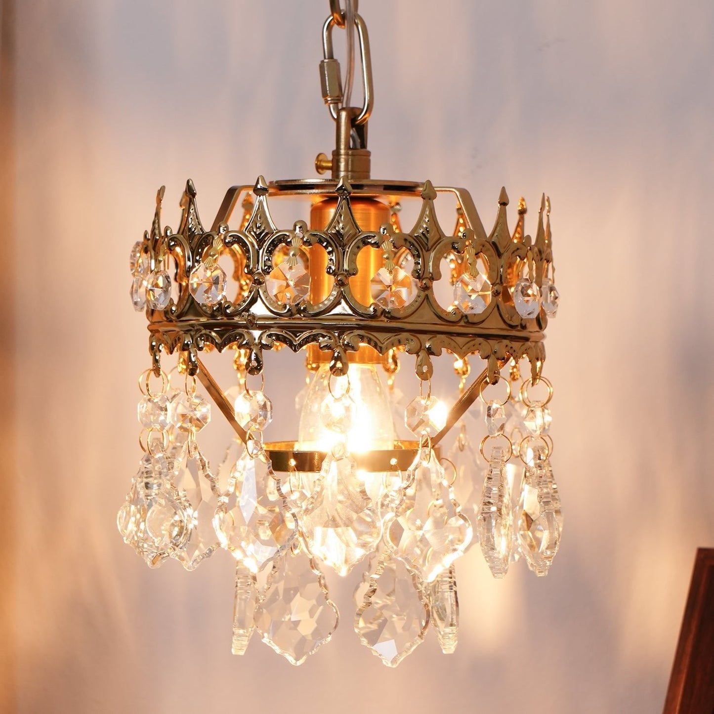 Crystal Crown Wall-mounted light Sconce