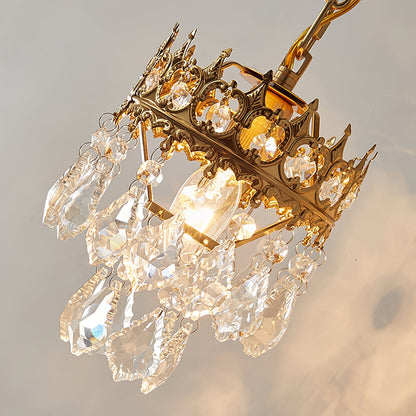 Crystal Crown Wall-mounted light Sconce