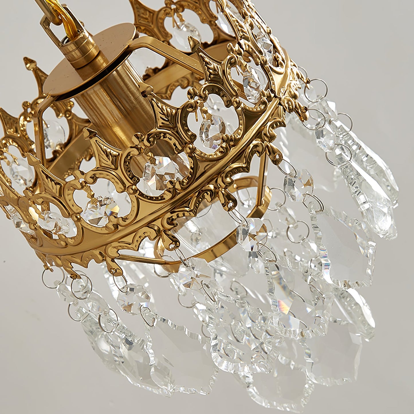 Crystal Crown Wall-mounted light Sconce