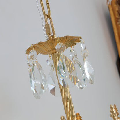 Crystal Crown Sconce Wall Light