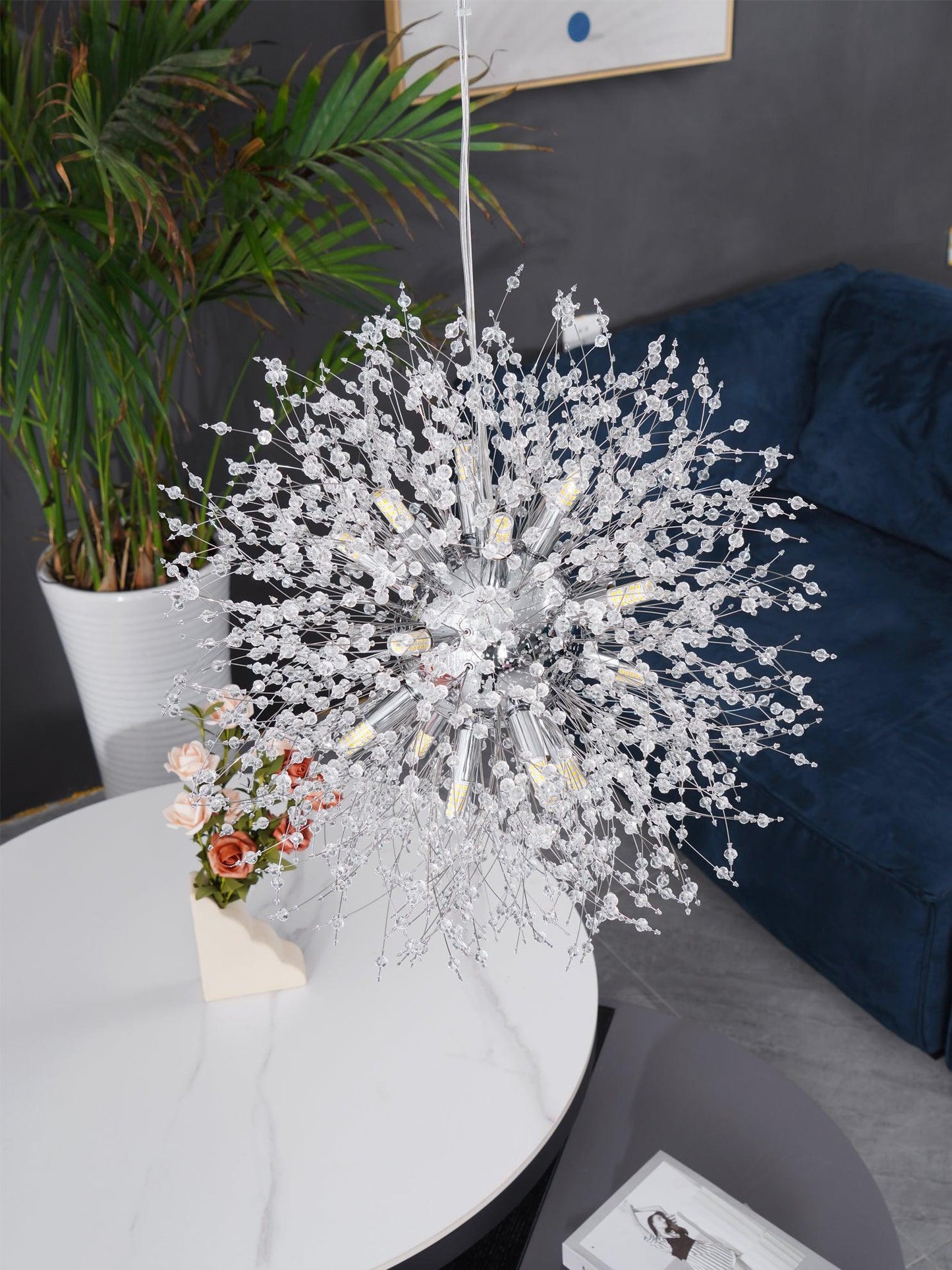 Crystal Dandelion Pendant light Chandelier