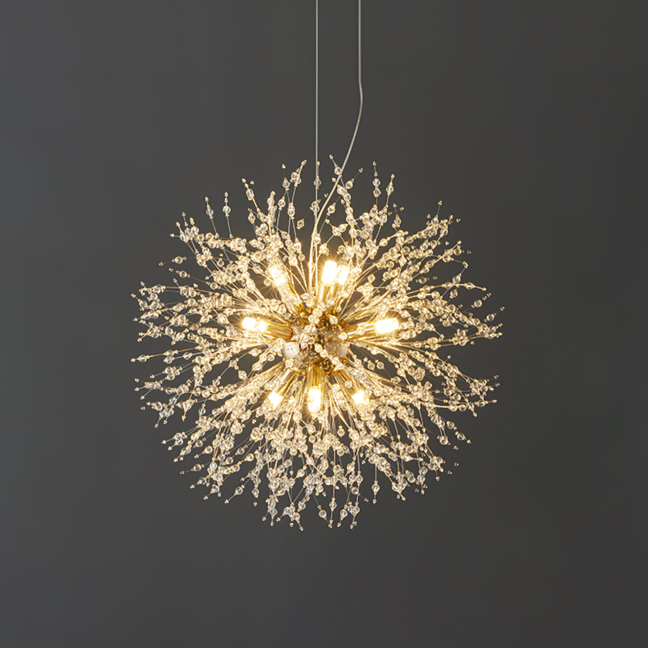 Crystal Dandelion Pendant light Chandelier