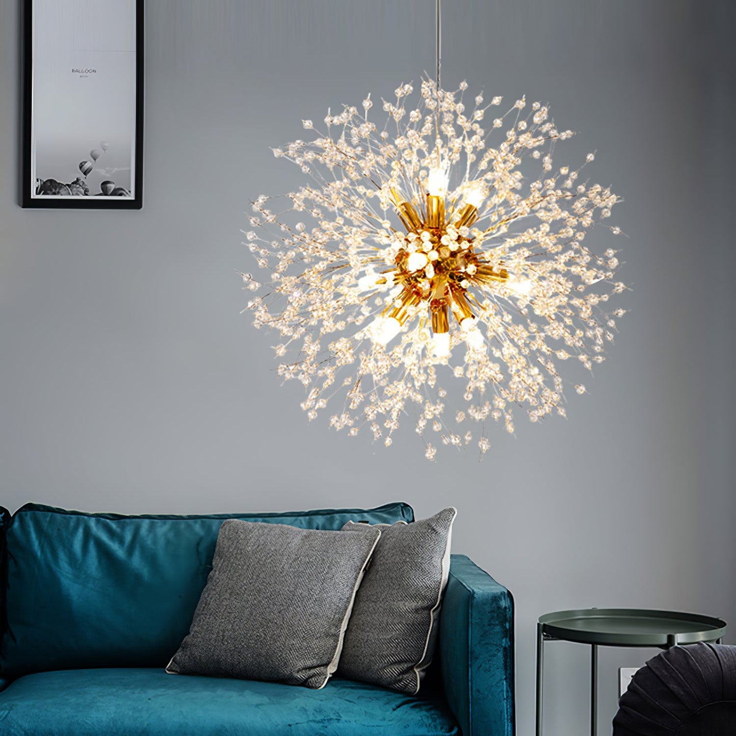 Crystal Dandelion Pendant light Chandelier