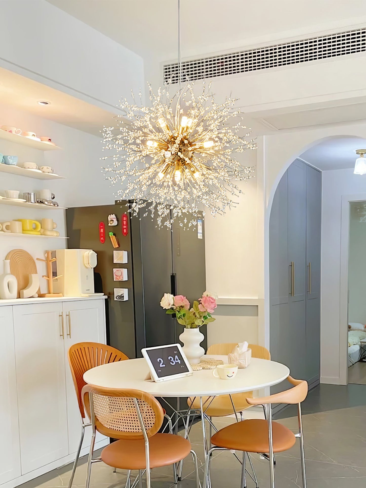 Crystal Dandelion Pendant light Chandelier