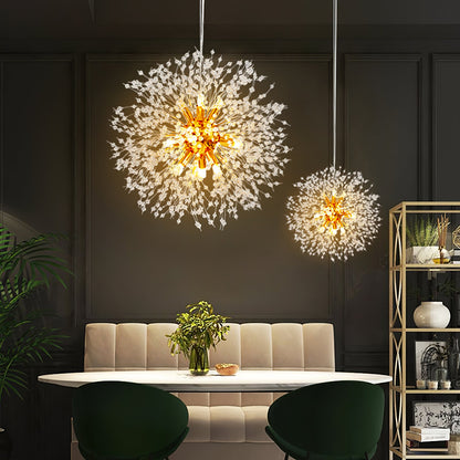 Crystal Dandelion Pendant light Chandelier