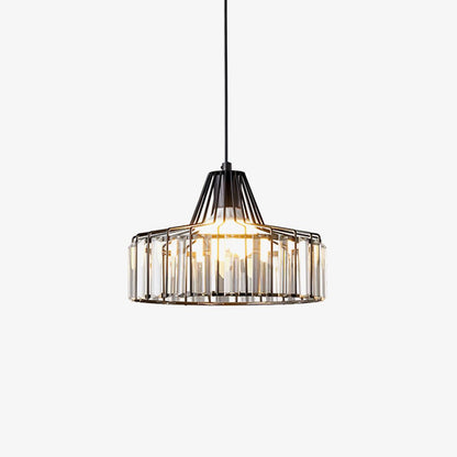 Crystal Drum Ceiling light fitting Pendant Lamp